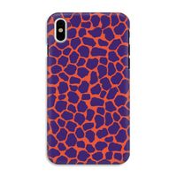 Purple Giraffe: iPhone XS Tough Case