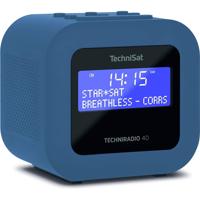 TechniSat TECHNIRADIO 40 Klok Digitaal Blauw, Grijs
