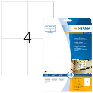 HERMA Etiketten 105x148 A4 Power etiketten 100 st.