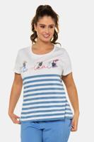 Ulla Popken T-shirt, classic, pailletten - Grote Maten