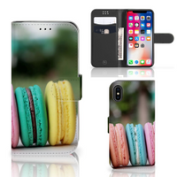 Apple iPhone X | Xs Book Cover Macarons - thumbnail