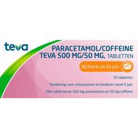 Paracetamol coffeine 500/50