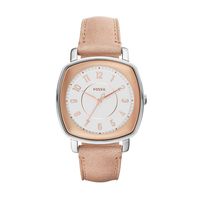 Horlogeband Fossil ES4196 Leder Beige 18mm - thumbnail