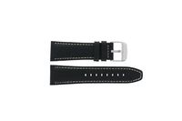 Horlogeband Lotus 15536 Leder Zwart 26mm - thumbnail