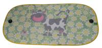 Sumex zonnescherm koe achterruit 50 x 100 cm groen/geel
