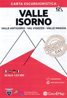 Wandelkaart 12 Val Isorno | Geo4Map - thumbnail