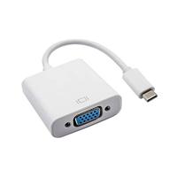 AKYGA AK-AD-55 USB C stekker naar VGA bus adapter converter kabel 15 cm