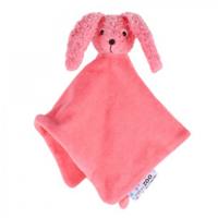 natureZOO knuffeldoekje konijn biologisch 32 cm roze