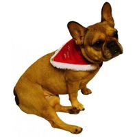 Kerst sjaal halsband rood voor hond of kat One size  - - thumbnail