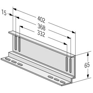 Apranet 26510160 19 inch Rails voor patchkast