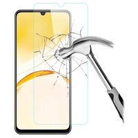 Realme Narzo N53 Screenprotector van gehard glas - 9H - Case Friendly - Doorzichtig