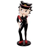 Betty Boop Biker Beeld - Extra Groot - thumbnail