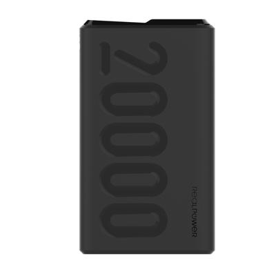 RealPower PB-20000PD+ Powerbank 20000 mAh LiPo Zwart