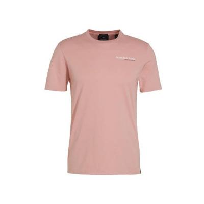 Scotch & Soda T-shirt van biologisch katoen lichtroze