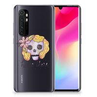 Silicone Back Case Xiaomi Mi Note 10 Lite Boho Skull - thumbnail