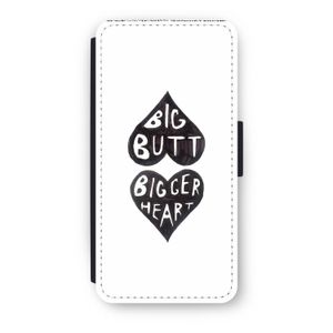 Big butt bigger heart: iPhone 7 Flip Hoesje