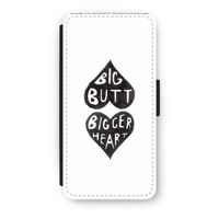 Big butt bigger heart: iPhone 7 Flip Hoesje - thumbnail