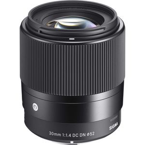 Sigma 30mm F1.4 DC DN | C MILC Standaardlens Zwart