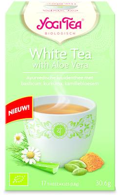White tea with aloe vera bio