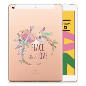 Apple iPad 10.2 | iPad 10.2 (2020) | 10.2 (2021) Tablet Back Cover Boho Text