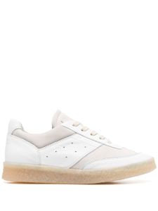 MM6 Maison Margiela baskets à empiècements - Blanc