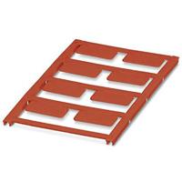 PHOENIX CONTACT UC-EMLP (27X12.5) RD kunststof schild, rood, 27mm x 12.5mm lettergrootte 8 aantal afzonderlijke borden, 10 stuks