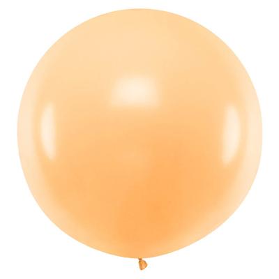 Pastel ballon peach (1m)