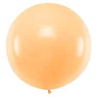 Pastel ballon peach (1m)
