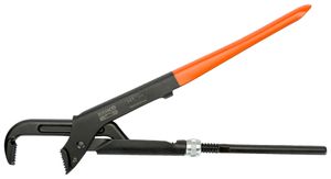 Bahco Swedish Model Zwart, Oranje Oranje 16 cm Zweedse pijptang 90° Staal