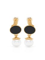 Gunia Project Naive Birds pearl-embellished earrings - Or