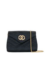 CHANEL Pre-Owned sac porté épaule CC à détails de clous (1992) - Bleu - thumbnail