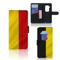 Motorola One Zoom Bookstyle Case Belgische Vlag