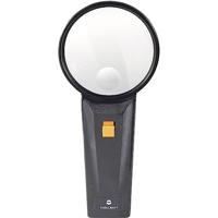 TOOLCRAFT 821031 821031 Vergrootglas Met LED-verlichting Vergrotingsfactor: 2 x, 4 x Lensgrootte: (Ø) 75 mm