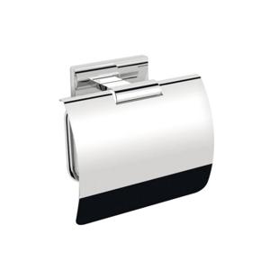 Toiletrolhouder Sapho Olymp 12.5x7.8 cm met Klep Chroom Sapho