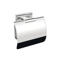 Toiletrolhouder Sapho Olymp 12.5x7.8 cm met Klep Chroom Sapho - thumbnail