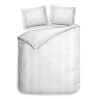 Heckett Lane Dekbedovertrek Katoen Satijn Banda - wit 200x200/220cm
