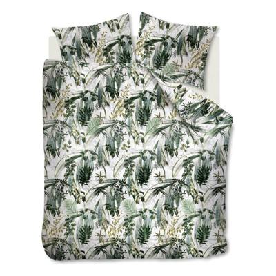 At Home with Marieke At Home Into Green dekbedovertrek - Lits-jumeaux (240x200/220 cm + 2 slopen) - Katoen - Green