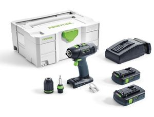 Festool T 18+3 Li 3,1-Compact Accuschroefboormachine | Li-ion 3.1Ah - 574908