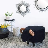 Schaap Kinderkruk - Zwart