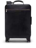 Brunello Cucinelli valise à logo embossé - Noir