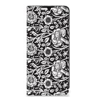 Samsung Galaxy A33 5G Smart Cover Black Flowers