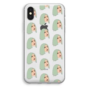 King Kylie: iPhone X Transparant Hoesje