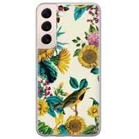 Samsung Galaxy S22 Plus siliconen hoesje - Sunflowers