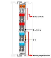 WAGO PLC-potentiaalvoeding 750-614 1 stuk(s) - thumbnail