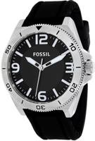 Horlogeband Fossil BQ1169 Silicoon Zwart 22mm - thumbnail