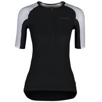 Orca Athlex tri top korte mouw zwart/wit dames S - thumbnail