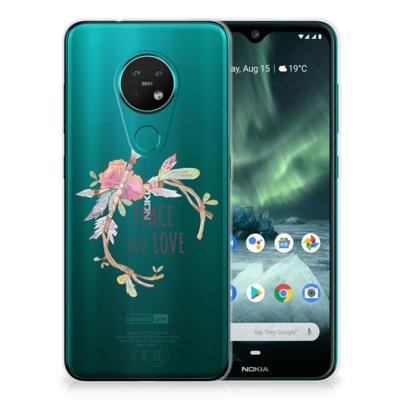 Nokia 7.2 | 6.2 Telefoonhoesje met Naam Boho Text