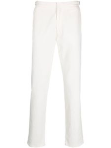 Orlebar Brown pantalon droit à taille mi-haute - Blanc