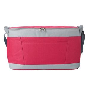 Koelbox/koeltas rood/grijs 18 liter   -