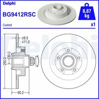 Remschijf BG9412RSC - thumbnail